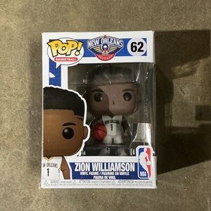 Funko Zion Williamson Pop! Vinyl - White New Orleans Jersey